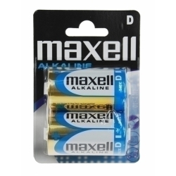 Piles Alcalina Maxell Lr20 Blister De 2 (M008)