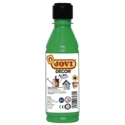 Pintura Latex Jovi Decor 250 Ml (Ampolla) Verd Mitjà