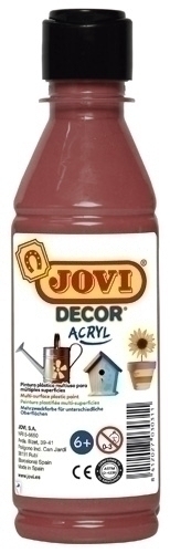 Pintura Latex Jovi Decor 250 Ml (Botella) Marron