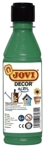 Pintura Latex Jovi Decor 250 Ml (Ampolla) Verd Fosc