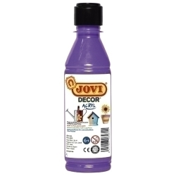 Pintura Latex Jovi Decor 250 Ml (Botella) Violeta