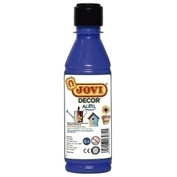 Pintura Latex Jovi Decor 250 Ml (Botella) Blau Ultramar