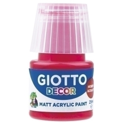 Pintura Acrilica Giotto 25 Ml (Bot) Vermell Bermellon