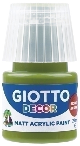 Pintura Acrilica Giotto 25 Ml (Bot) Verd Oliva