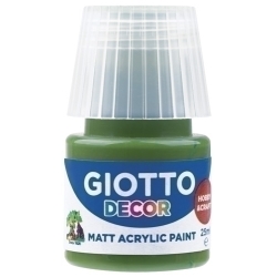 Pintura Acrilica Giotto 25 Ml (Bot) Verd Bosc