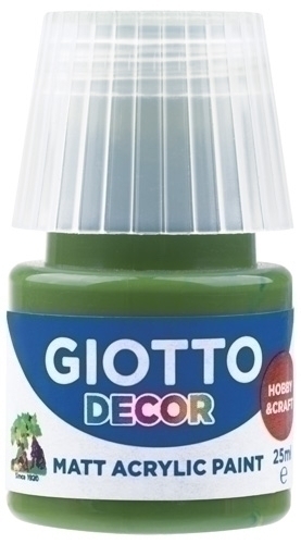 Pintura Acrilica Giotto 25 Ml (Bot) Verd Bosc