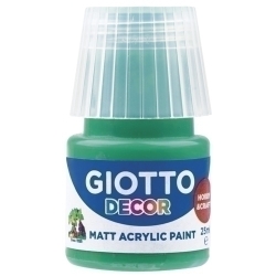 Pintura Acrilica Giotto 25 Ml (Bot) Verd Esmeralda