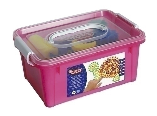 Pintura De Dits Jovi Set + Esponges + Plantilles