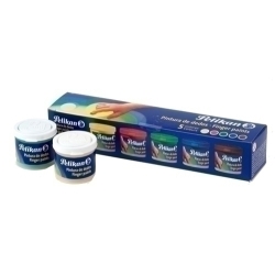 Pintura De Dits Pelikan Cd/40S 40 Ml (Bot) Set De 5