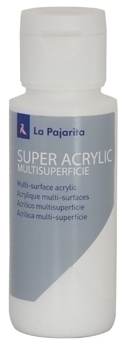 Pintura Acrilica La Pajarita 60 Ml (Bot) Blanc A-01