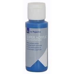 Pintura Acrilica La Pajarita 60 Ml (Bot) Blau Real A-31