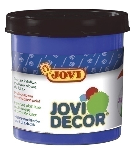 Pintura Latex Jovi Decor 55 Ml (Bote) Azul Ultramar Caja De 6