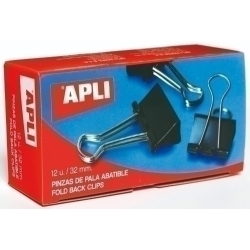 Pinça Pala Abatible Apli 19 Mm. Caixa De 12