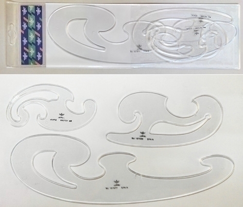 Plantilles Joc 3 Corbes Burmester Amb Bossa Dfh