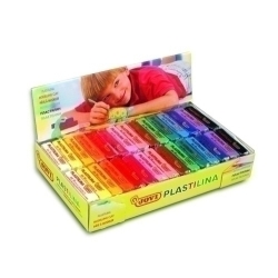 Plastilina Jovi 70 Pastilla 50 Gr. Assortiment Caixa De 30 (2X 15 Col.)