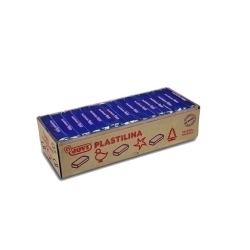 Plastilina Jovi 72 Pastilla 350 Gr. Blau Fosc Caixa De 15