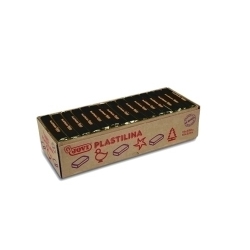 Plastilina Jovi 72 Pastilla 350 Gr. Negre Caixa De 15