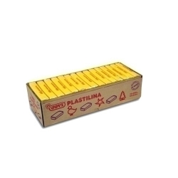 Plastilina Jovi 72 Pastilla 350 Gr. Groc Fosc Caixa De 15