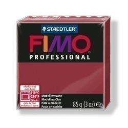 Pasta Modelar Fimo Professional Bordeus 85 Gr.