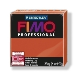 Pasta Modelar Fimo Professional Terracota 85 Gr.