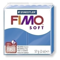 Pasta Modelar Fimo Soft Blau 57 Gr.