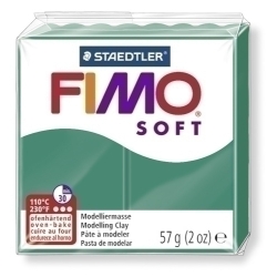 Pasta Modelar Fimo Soft Esmeralda 57 Gr.