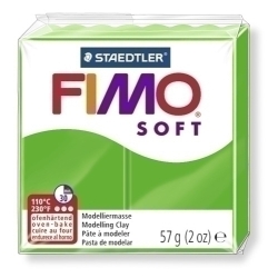 Pasta Modelar Fimo Soft Verd Tropical 57 Gr.