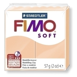 Pasta Modelar Fimo Soft Beige 57 Gr.
