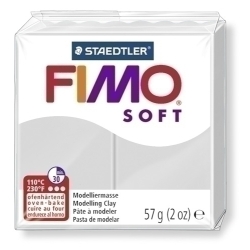 Pasta Modelar Fimo Soft Gris Delfin 57 Gr.