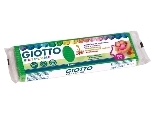 Plastilina Patplume 350Gr Caja 12 Pastillas Verde Claro