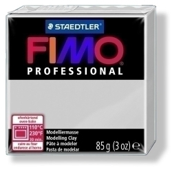 Pasta Modelar Fimo Professional Gris Delfin 85 Gr.