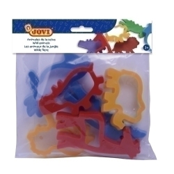 Motlles Jovi Bossa Animals De La Jungla 6 Unitats