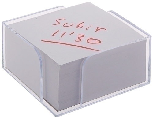 Porta Notes A.2000 105X105X55 Mm Cristall (No Inclou Taco)