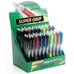 Portamines Pilot H-185 Supergrip 0,5 Mm Expositor De 60