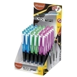 Portamines Maped Black Peps Automatico 0,5 Mm Expositor De 36