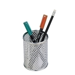 Porta Llapis Arts Rodó Reixeta Cromat