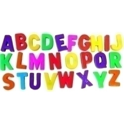 Pot Miniland Lletres Magnetiques Majuscules 154 Peces De 32 Mm