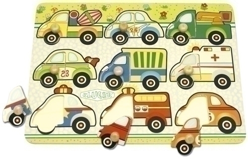 Joc Kluger Ensarte 9 Peces Parc Automobilistic