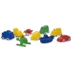 Vehicle Plastic Minimobil Miniland Pot De 9 Ut