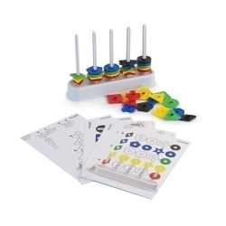 Joc Miniland Abaco Formes (1 Abaco, 100 Formes I 24 Fitxes D'Activitats)