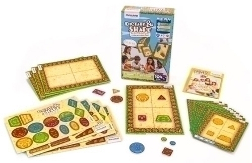 Joc Miniland Dictate&Shape Dictat Visual Parli, Escolta I Coopera
