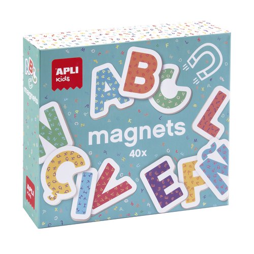Juego Magnetico Apli Letras Caja De 40 Unidades