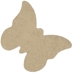 Figures Niefenver Carton Papallona 4 Unitats