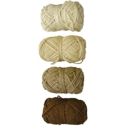 Ovells Lana Niefenver 28Gr. To Marron Pack De 4