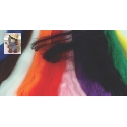 Fusta Fantasia Niefenver Paquet de 10 unitats (blau, marró, blanc, taronja, vermell, rosa, violeta,