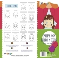 Careta Cartolina 300 Gr. Per Retallar I Decorar La Família Pack De 14