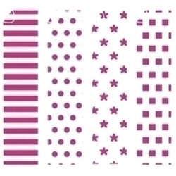 Paper Per Origami Niefenver 20X20 Cm. Rosa-3 Sobre De 20 Fulles