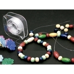 Fil Elàstic Transparent Niefenver Pack De 4 Carrets (Per Realitzar Polseres, Collarets, Etc…)