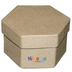 Caixes Decorables Niefenver Carton Octogonals 9X7 Cm
