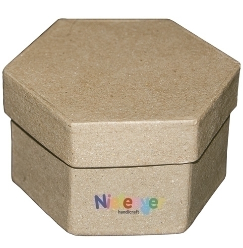 Caixes Decorables Niefenver Carton Octogonals 9X7 Cm